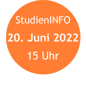 Info-Button für die StudienINFOwoche 2022